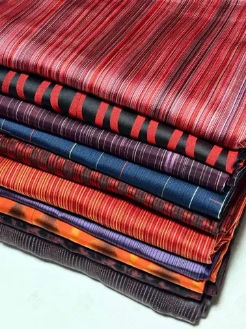 새상품급 기모노 순수 실크 리메이크 소재/재료 비옷 10점 일괄 선착순