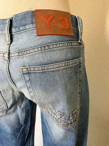 Y-3 부츠컷 데님 라이트 블루