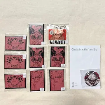 가치액터 루도 복권 메이트 마루쿠지 아크릴 키링 스퀘어 캔뱃지