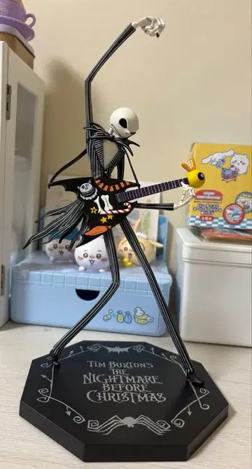 나이트메어 비포 크리스마스 잭 스켈링턴 피규어 2체 세트