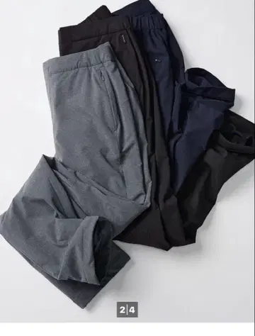 유니클로 히트텍 이지 팬츠 M 블랙 웜 팬츠