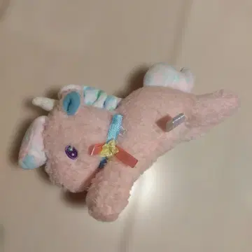 키키라라 50주년 유니콘 마스코트 홀더 핑크 새상품