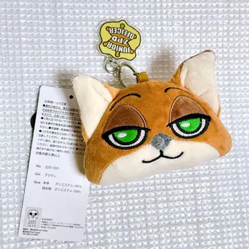 아베일 주토피아 봉제 인형 키링 닉 봉제 인형 스트랩