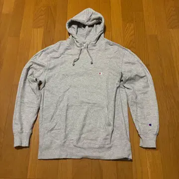 챔피온 풀오버 후드티 그레이