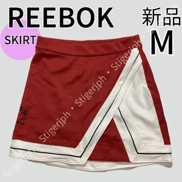 리복 치어 스커트 레드 M 사이즈