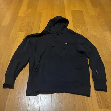 챔피온 풀오버 후드티 블랙 XXL
