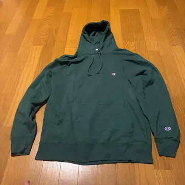 챔피온 풀오버 후드티 그린 XXL