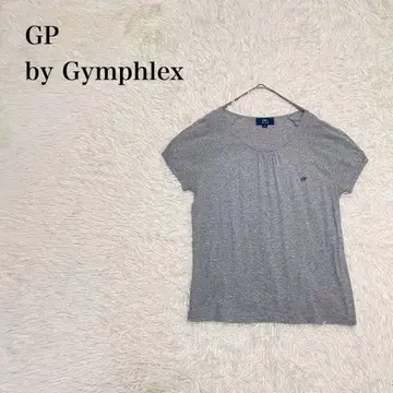 Gymphlex 짐플렉스 반팔 T셔츠 원 포인트 코튼 자수