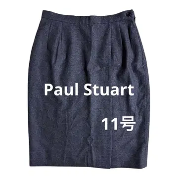 Paul Stuart 타이트 스커트 11 다크 그레이