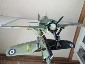 프로펠러가 돌아갑니다. 타미야 1/48 완성품 [ 브루스터 버팔로 ]