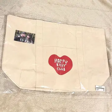 HAPPY BABY CLUB Heart bag 토트백