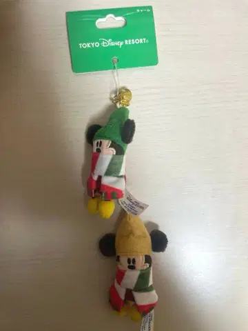 도쿄 디즈니 미키마우스 스트랩 크리스마스