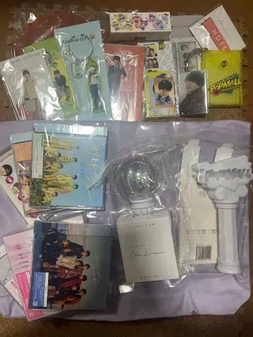 나니와단시 굿즈 응원봉 토트백 아크릴 스탠드 CD 등 낱개 판매