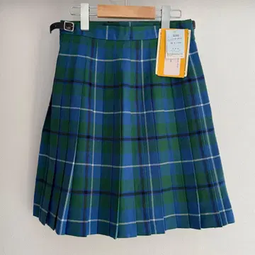 영국제 Glen Nevis 플리츠 타탄 스커트 퀼트