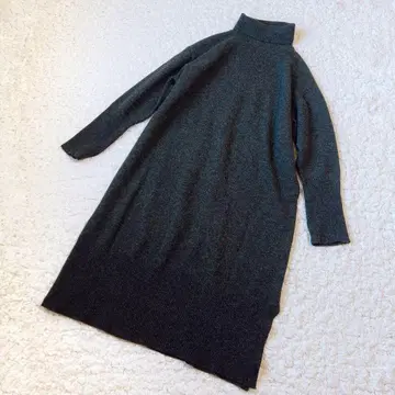 저널 스탠다드 relume 울 캐시미어 터틀넥 니트 원피스