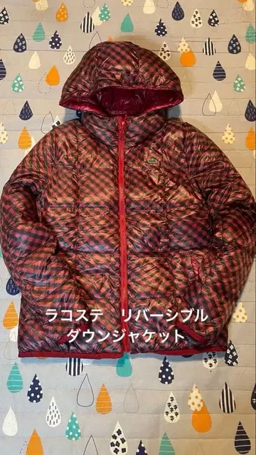 라코스테 다운 자켓 리버서블