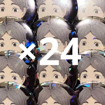 잘 먹겠습니다 캔 홀로그램 캔뱃지 스가와라 코시