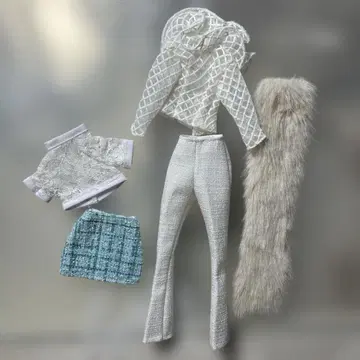 포피 파커 의류 세트 핸드메이드