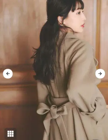 코히나 백 플레어 울 코트 regular 정가 32,000엔