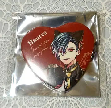 악마 집사와 검은 고양이 아쿠네코 하우레스 난자 하트 캔뱃지