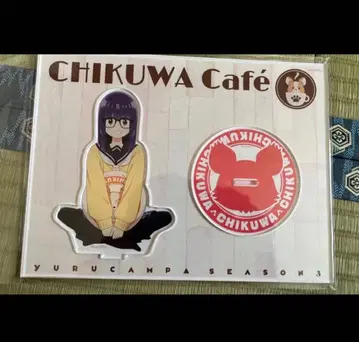 오가키 치아키 아크릴 스탠드 유루캠 치쿠와 카페 유라쿠초 마루이