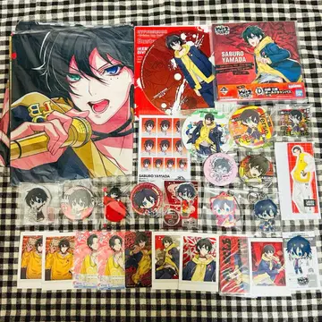 히프마이 야마다 사부로 비주얼 크로스 캔뱃지 아크릴 스탠드 파샤코레 등