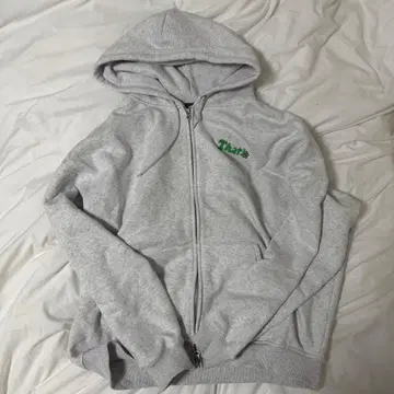 That's Life 집업 후드티 그레이