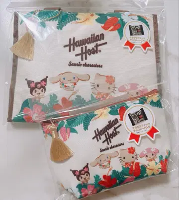 하와이안 호스 산리오 백 파우치