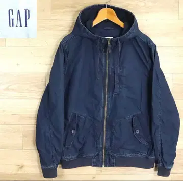 완판템 GAP 블루종 봄버 자켓 네이비 L