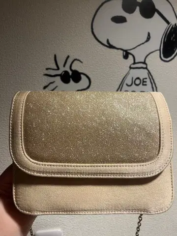 AIMER 샴페인 골드 파티 백