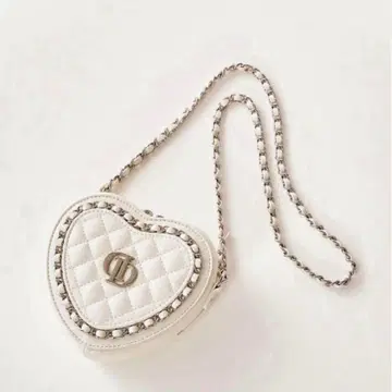 Darich 하트 모티브 미니백 화이트