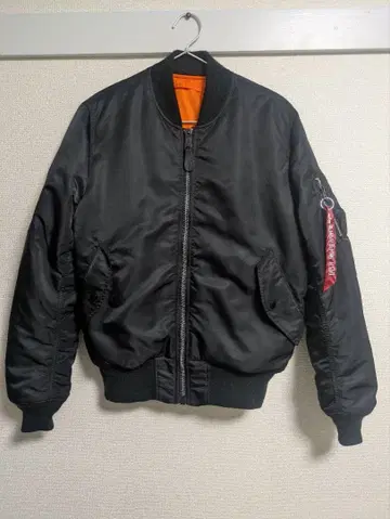 ALPHA MA-1 플라이트 자켓 M 리버서블