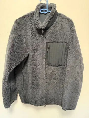 UNIQLO (배송비 포함) 그레이 보아 플리스 자켓