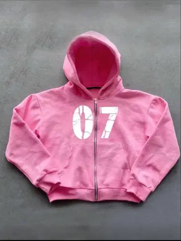 크롭 지퍼 후디 y2k 아카이브 오피움 해외 스트릿