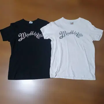 Marbles T셔츠 2색 세트 L 사이즈