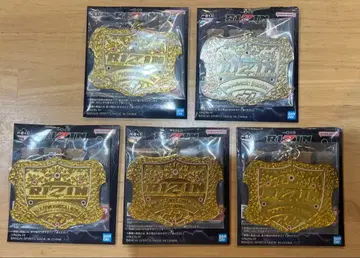 RIZIN 제일복권 D상 챔피언 벨트 메탈 참 5점 [ 묶음 판매 ]