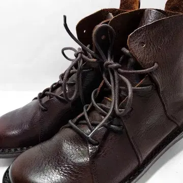 새상품급 트리픈 Nomad 노마드 브라운 레이스업 숏부츠 36