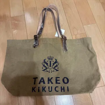 TAKEO KIKUCHI 토트백 카키