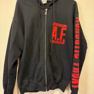 GILDAN AGNOSTIC FRONT 후드티 M 블랙