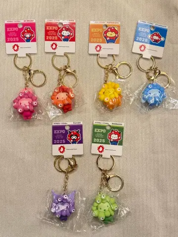 만박 최애 컬러 키링 6종류