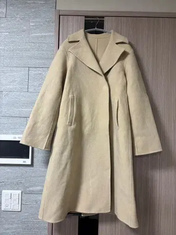 마르티니크 더블 페이스 울 롱 코트