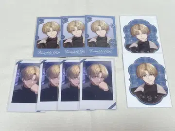 니지산지 엑스 알비오 윈터 데이트 랜덤 폴라로이드풍 카드 에비오