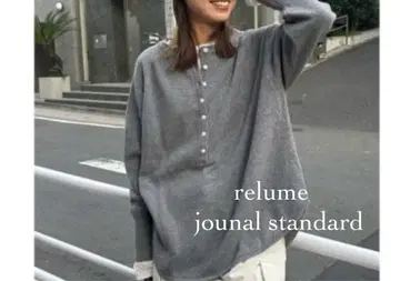 저널 스탠다드 리룸 울 믹스 2way 빅 풀오버