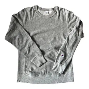 챔피온 리버스 위브 무지 맨투맨 그레이 L 사이즈