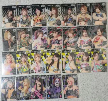 STARDOM 웹폰 제2탄 클리어 카드 26장