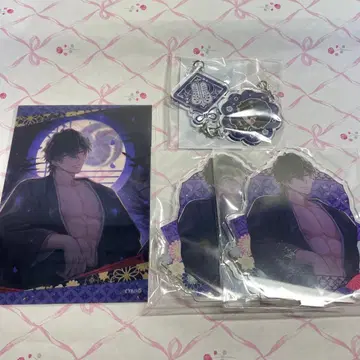 미남 전국 차레쿠지 칸베에 아크릴 스탠드 클리어 브로마이드 아크릴 참