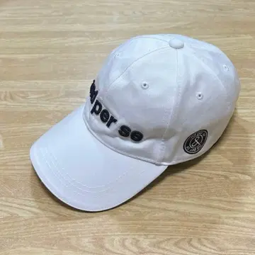 앤퍼시 and per se 골프 캡 화이트