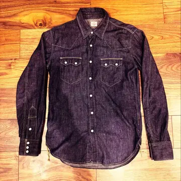 MARK AWARE 데님 셔츠 긴팔 셔츠 사이즈 2