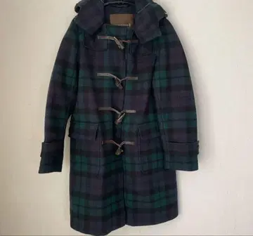 MACKINTOSH 체크 무늬 더플 코트 34