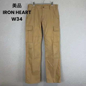 새상품급 IRON HEART W34 아이언 하트 카고 팬츠